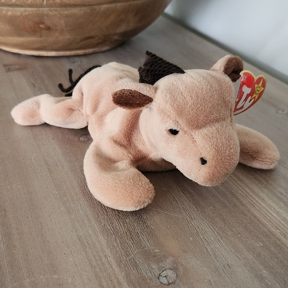 π΄ Ty Beanie Baby βDerbyβ the Horse β 1995 Vintage, No White Marking - Picture 2 of 12
